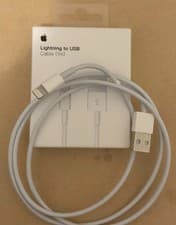 Image of Apple Original USB-A to Lightning 1m Cable for iPhone iPad - White New Sealed