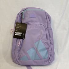 Image of Adidas Midway Backpack Purple Kids’ Girls’ Women’s’ Laptop NWT