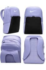Image of Nike BRASILIA Training Backpack Lilac Purple Black Extra Large Gym Laptop Sleeve