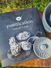 Image of Green Tree Purification Collection Incense And Terracotta Incense Plate