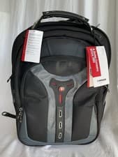 Image of Wenger Pegasus 17" Laptop Backpack SwissGear Travel Tablet Pocket Tech Black