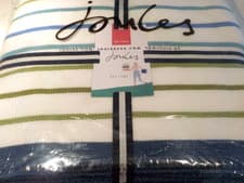 Image of Joules 100% Cotton Knitted Double Throw, BNWT, RRP £150-00