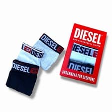 Image of Diesel Boxer Shorts Underwear For Men’s Pack Of 3 Brand New Premium Quality