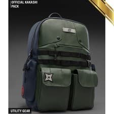 Image of Official Naruto: Kakashi Hatake Suit Inspired Backpack Premium Laptop Bag 2026
