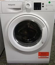 Image of HOTPOINT Anti-Stain NSWM 1146 W UK 11 kg 1400 Spin Washing Machine - White