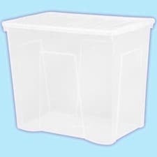 Image of WHAM CRYSTAL 160LTR CLEAR BOX & LID