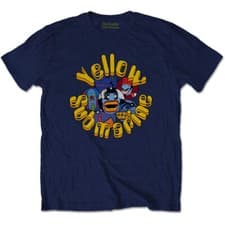 Image of The Beatles Yellow Submarine Baddies Official Merchandise T-Shirt New