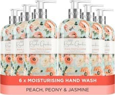 Image of Baylis & Harding Royale Garden Peach Peony & Jasmine Hand Wash, 500 ml (Pack of