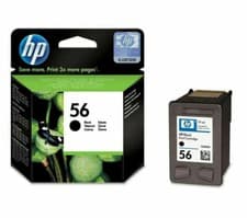 Image of Genuine HP 56 Black Ink Cartridge C6656AE - Vat Inc