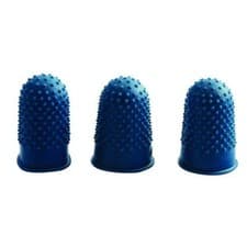 Image of Q-Connect Thimblettes Size 1 Blue (Pack of 12) KF21509