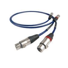 Image of Chord Clearway X XLR Interconnect Cable - Analogue Audio Pair Lead - 0.5m 50cm