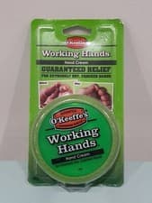 Image of O'Keeffe's Working Hands Hand Cream 96g jar okeeffes for dry cracked hands