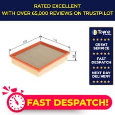 Image of Air Filter fits CHRYSLER 300C 3.0D 05 to 10 EXL Bosch 04861688AA K04861688AB New