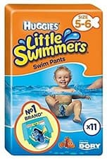 Image of HUGGIES LITTLE SWIMMERS SIZE 5-6, 11s