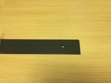 Image of Kitchen Worktop SQUARE End Cap Edging Trims 40mm SILVER-BLACK-GOLD-BRONZE-WHITE