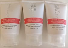 Image of £37RRP PHILIP KINGSLEY BOND BUILDER RESTRUCTURING TREATMENT STRONG HAIR 3 X 40ML