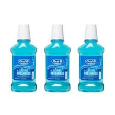 Image of Oral-B Complete Arctic Mint Mouthwash 250ml – Lasting Freshness – 3 Pack Value