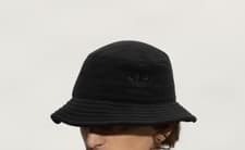 Image of ADIDAS ORIGINALS FLEECE WINTER BUCKET HAT BLACK BNWT ONE SIZE LAST 2 RRP £23