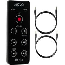 Image of REC-4 Wired Remote Control for Zoom H2n, H4n Pro, H5 and H6 Portable Digital ...