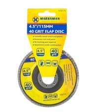 Image of 115X22mm Sanding Flap Disc Discs Grinding Wheels 40 60 80 GRIT REMOVE RUST PAINT