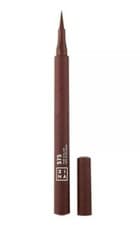 Image of 3INA Makeup The Colour Pen Eyeliner in 575 Brown Vegan Cruelty-Free 14H 1ml