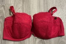 Image of Ann Summers -Sexy Lace Planet Padded Balcony Bra Size 44FF New With Tags -RRP£15