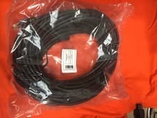 Image of 2x 20M CAT5E NETWORK CABLE - BLACK  REF 7