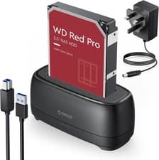 Image of ORICO Hard Drive Docking Station USB 3.0 to SATA for 2.5&3.5 Inch HDD SSD 5Gbps