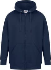 Image of Absolute Apparel AA26 Fleece Hooded Sweatshirt With Full Zip