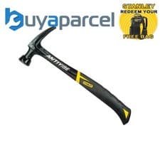 Image of Stanley 1-51-278 FatMax Antivibe All Steel Rip Claw Hammer 570g 20oz STA151278