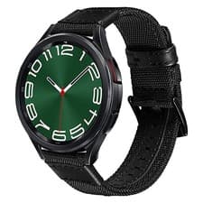 Image of For Samsung/Garmin/Amazfit 22/20mm Canvas Nylon Strap Smart Watch Universal Band