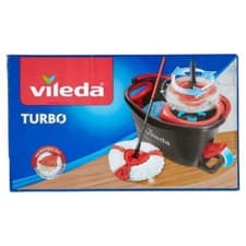 Image of Vileda Easy Wring and Clean Turbo Microfibre Mop and Bucket Set