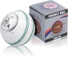 Image of Youth Junior Cricket Ball Leather School Club Balls Weight 135gm