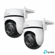 Image of TP-Link Tapo C520WS 2K 4MP Outdoor Pan/Tilt Security Wi-Fi Camera - 2 Pack