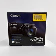 Image of Canon PowerShot SX740 HS Lite 20.3MP 4K Digital Camera 40x Zoom Black New Sealed