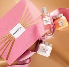 Image of Luxurious Laura Mercier AMBRE VANILLE Honey Bath, Body Cream, Eau De Toilette