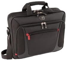 Image of Wenger Swiss Gear 600643 Sensor 15" Macbook Pro Briefcase With Ipad Pocket Black