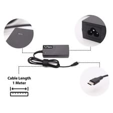 Image of 45W AJP Adapter For Hp Chromebook 14 G7 Laptop 45W Power Charger
