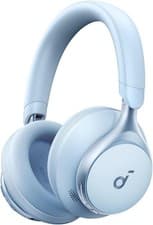 Image of Soundcore Anker Space One Wireless headphones ANC Bluetooth comfy blue new box!!