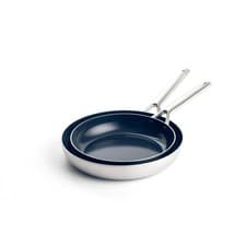 Image of Blue Diamond Frying Pan Set of 2 24/26cm Ceramic Non-Stick PFAS-Free (Open Box)