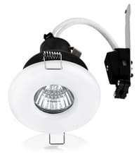 Image of Downlight White Fixed 70mm Cutout IP65 Gloss MiniSun 18748