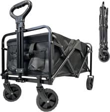 Image of Camping Heavy Duty Folding Aluminium Hand Truck Trolley on Wheels Sack Cart