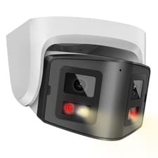 Image of Vikylin 4MP Dual Lens Full Color IR POE Security IP Camera Two Way Audio Outdoor
