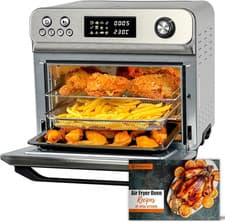 Image of Hysapientia® 24L Air Fryer Oven with Rotisserie Large XXL Digital Knob 1800W 10