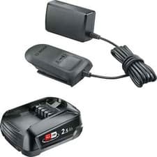 Image of Bosch 18V Battery & Charger Starter Set – 2.5Ah Battery & AL 18V-CV Charger