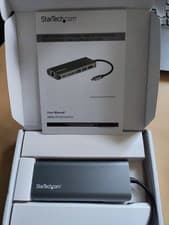 Image of StarTech.com USB-C Multiport Adapter power delivery with SD Card Reader 4K HDMI