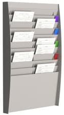 Image of Fast Paper A4 Document Control Panel 20 Compartments Grey A4V2X10.02