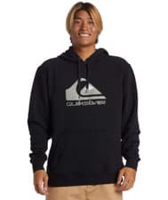 Image of Quiksilver - Hoodie Hoody - Big Logo Hoodie - Black