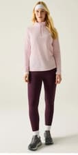 Image of Regatta Ladies Womens Sweethart 1/2 half zip midlayer Fleece Jacket Coat RWA027