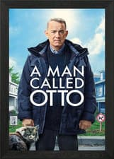 Image of A Man Called Otto Movie Poster Framed Wall Art Poster Canvas Print Picture